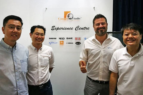 Concept Audio bills itself as the complete AV equipment distributor in the region