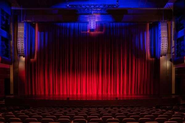 The 1,200-seat Lindenwood Theatre can be a challenging acoustical space