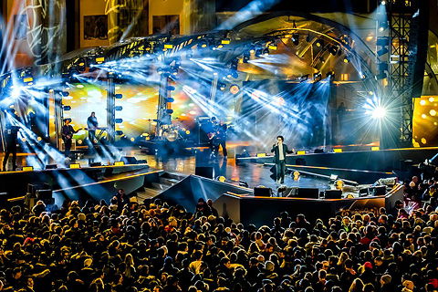 New Year’s Eve in Berlin (photo: David Marschalsky)