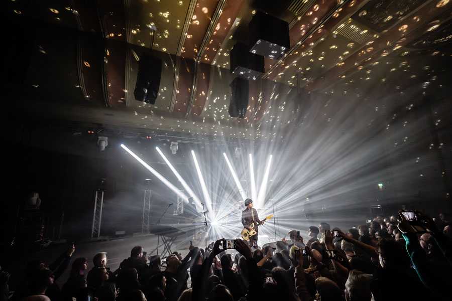 The L-ISA Frontal system, along with eight ceiling mounted X8 allowed Miller to 'play' the L-ISA Pan, Width, Depth, and Elevation parameters to achieve Marr’s vision © Maria Zhytnikova