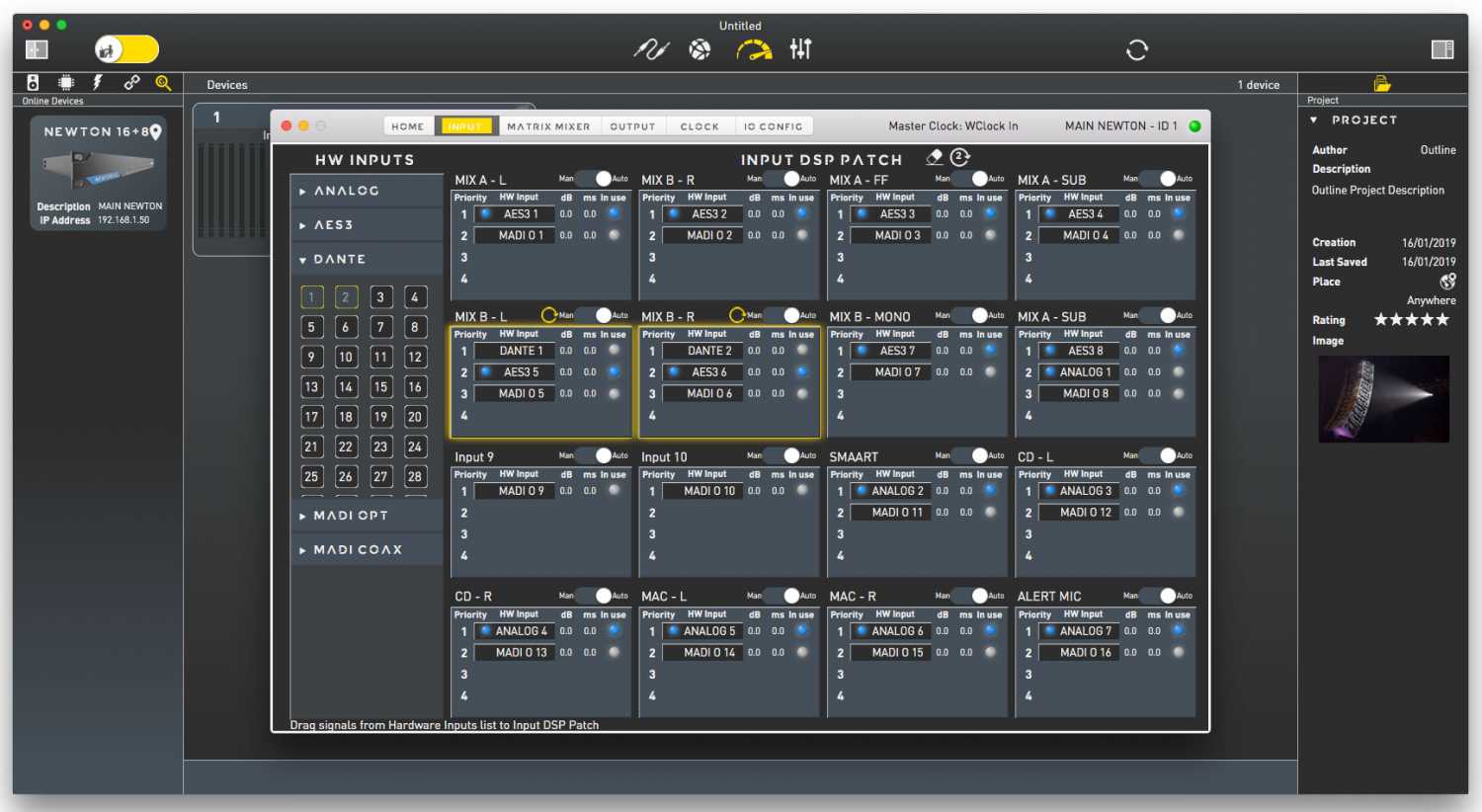 The upgrade offers a new option for fallback strategy to Dante sources