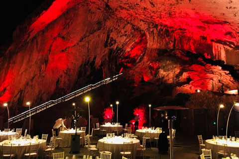 The various chambers are given Dantesque names: Hell, Purgatory, Paradise