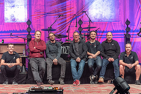 The Hozier crew (Photo: Steve Sroka)