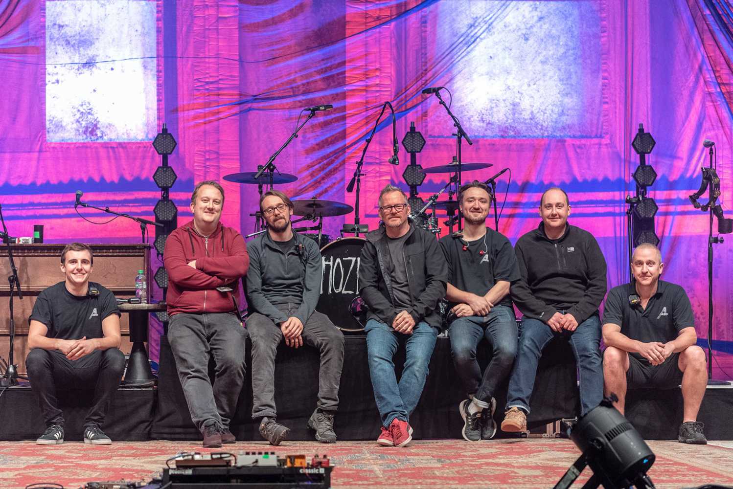 The Hozier crew (Photo: Steve Sroka)