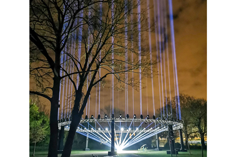 Nest - an immersive lighting, sound and sensory installation experience (photo: Matthew Button, Buttonlight)