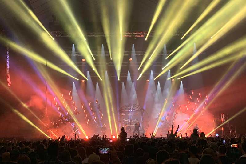 The band’s Reverence kicked off in Canberra (photo: ei Productions)