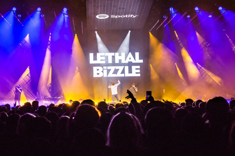 The new Robe kit was used on Spotify’s Who We Be live event staged at Alexandra Palace (photo: Will Gallegos)