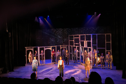 The Guildford School of production of the musical ‘9 to 5’