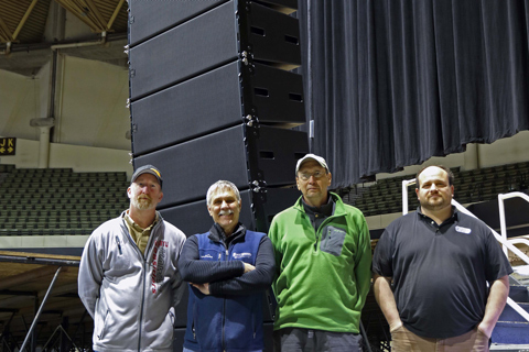 Grant Howard, Steve Payne, Soundworks; Mike Southard, Jason Misterka, Southard Audio