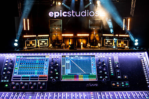 Epic Studios has installed dLive and SQ mixing systems