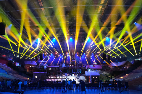 The festival was staged in the Dvorana Zlatorog Arena in Celje