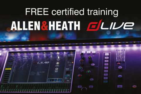 The training session will provide a hands-on introduction to the full dLive range
