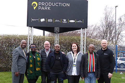 John Mogashoa (Bilateral), Bongi Ramalepe (marketing & PR), Adrian Brooks (Backstage Academy), Vusumuzi Mkhize (director general, Dept of Arts & Culture), Rachel Nicholson (Backstage Academy), Freddie Nyathela (SARA), Jack Scarr (Backstage Academy)
