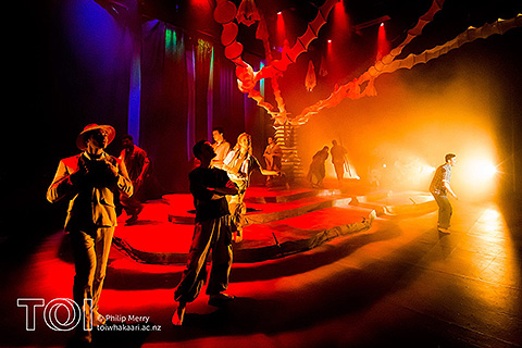 Toi Whakaari’s latest productions were The Two Gentlemen of Verona and Once on This Island (photo: Philip Merry)