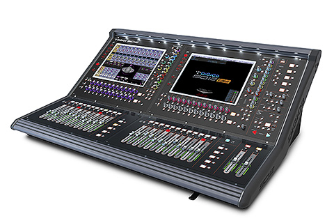 A beta version of the software is running on the SD7 Quantum 7, SD10 and SD12 96 throughout the show