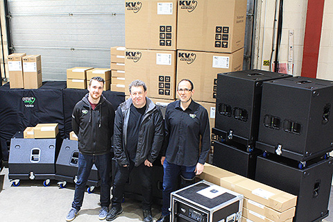 Tom Weldon, KV2; Guy Morris, MLS Audio; Jonathan Reece, KV2 Audio