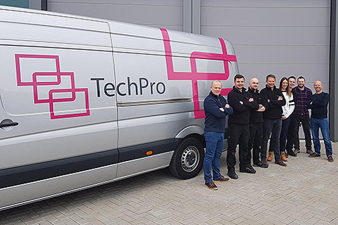 The Tech Pro team in Rotterdam