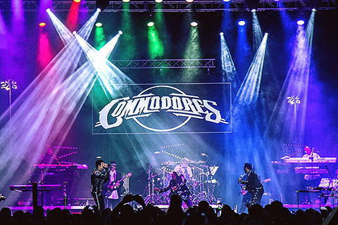 The Commodores play The Ostrich Festival