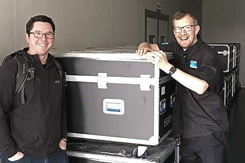 Ben Phillips and Stuart Thornton in China