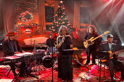 The event featured a performance by jazz artist Karlton Taylor and his band