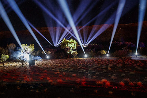 This year’s Parrtjima attracted 25,623 attendees over 10 nights