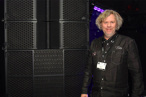 Terje Hvam with the new delivery