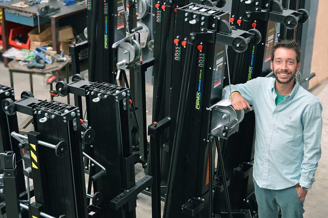 Alex Bryan, export manager at Fenix