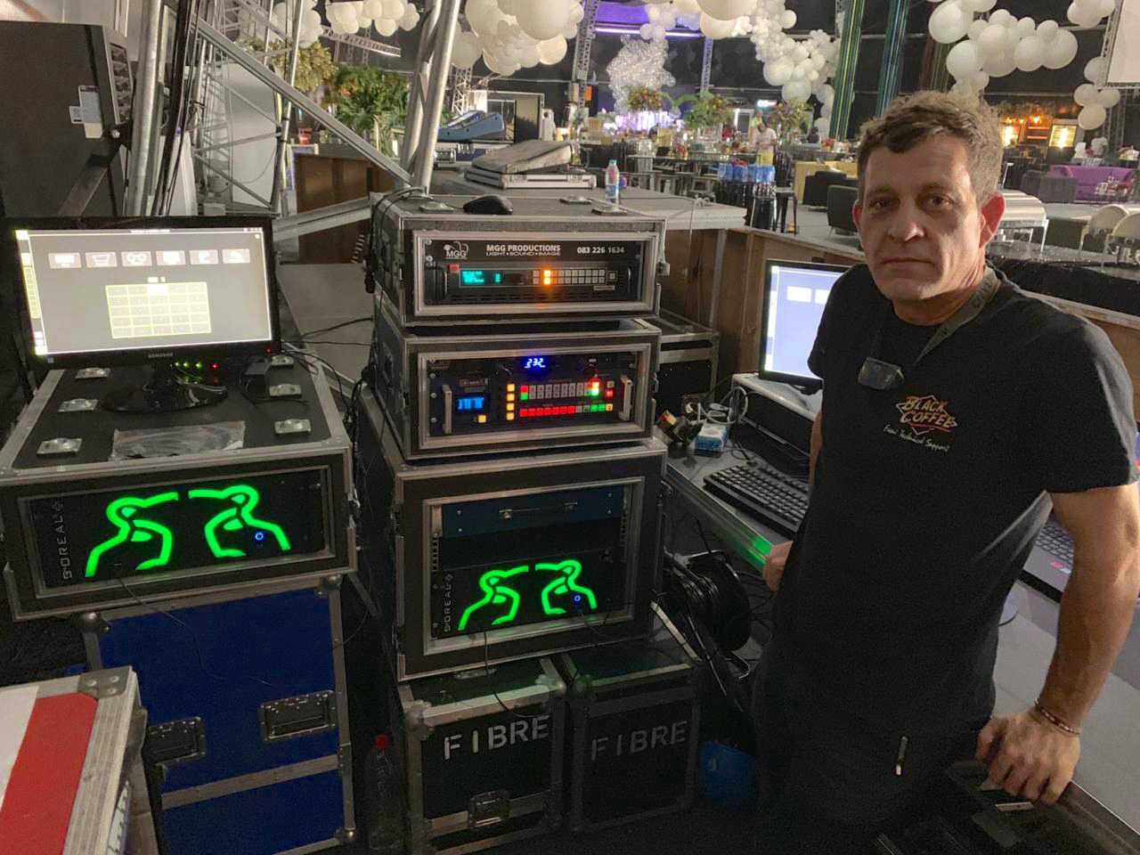 John-Dee Styles heads the creative team at Black Coffee