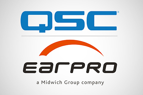 Earpro will represent both QSC Live Sound and Systems solutions