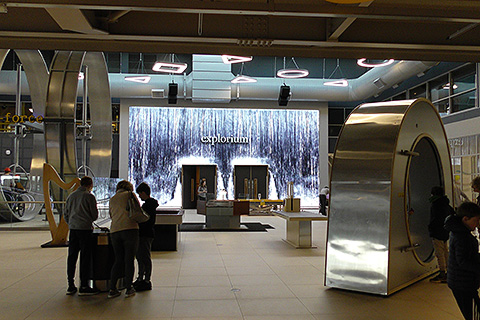 Explorium uses sport to inspire children and adults to discover the wonders of science