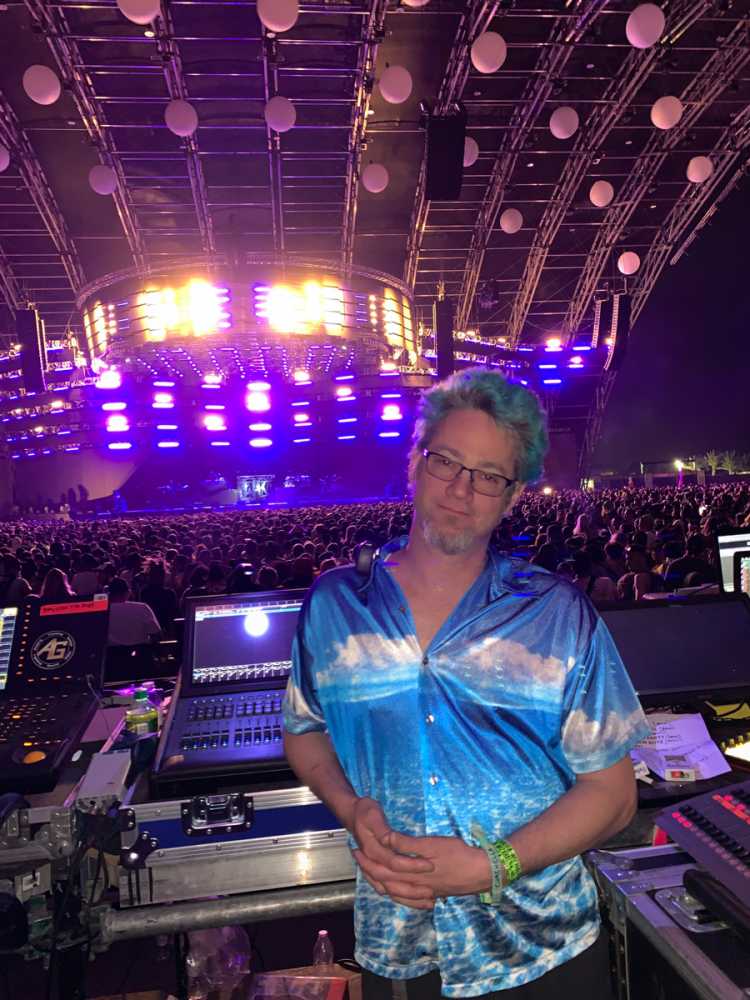 Lighting designer Jason Bullock