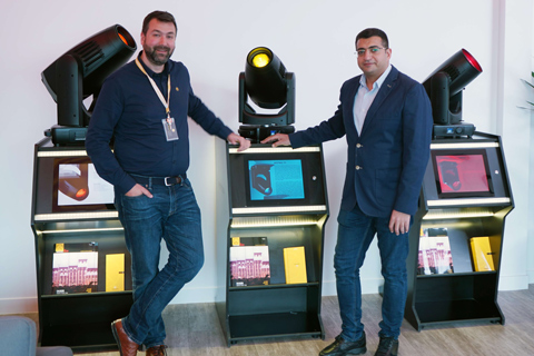 Ayrton CEO Chris Ferrante and Q-Light CEO Walid Bahnasy