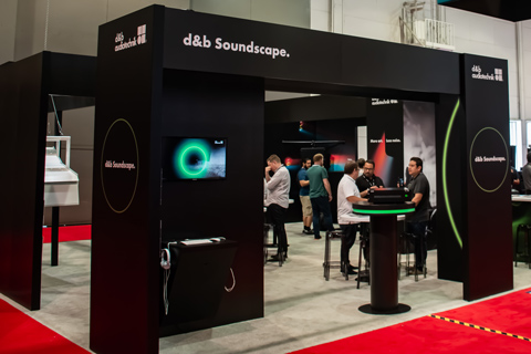 A comprehensive range of d&b installation loudspeakers will also be on display at the booth