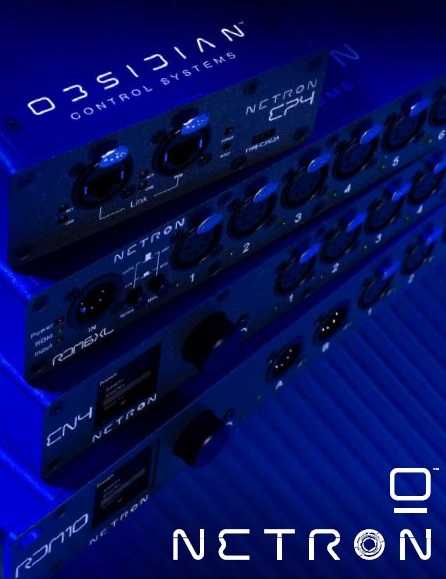 The Netron range offers three Ethernet to DMX gateways