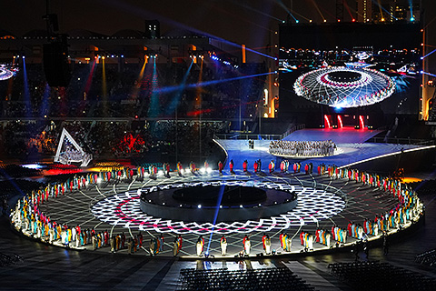 CTME utilised disguise for the Special Olympics World Games opening ceremony