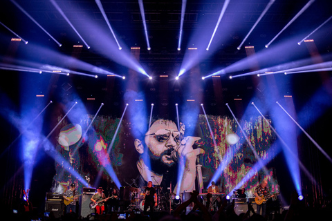 The lighting was designed by Michal Parzych from Green Beam Design