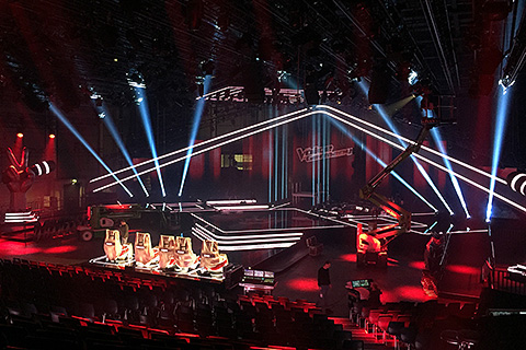 The Voice of Germany employs the Wisycom IEM system