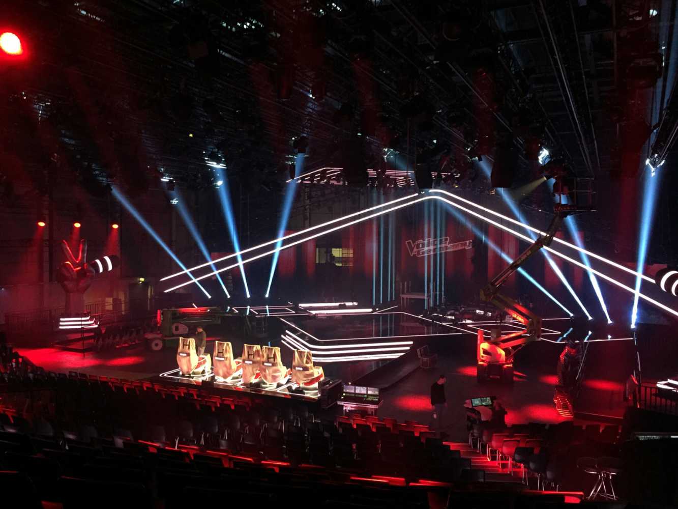 The Voice of Germany employs the Wisycom IEM system