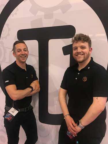 Robe’s Nathan Wan (left) with Jordan Tinniswood