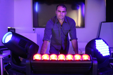 NMK Electronics lighting business manager, Darren Caithness