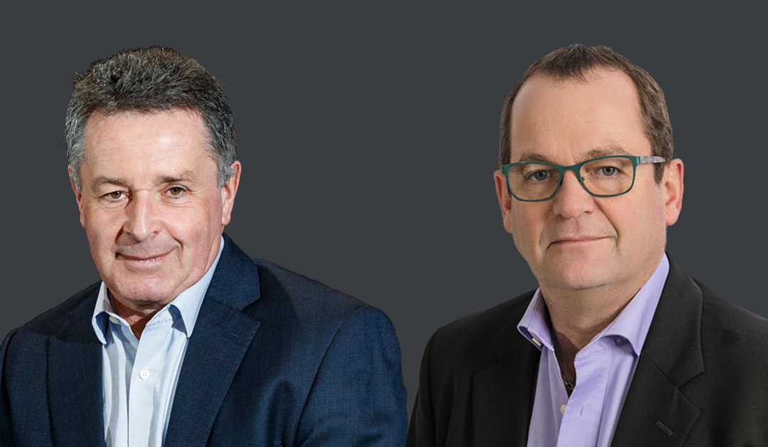 John Roche, CEO of Ion Solutions and Dave Crump, president of CT Europe