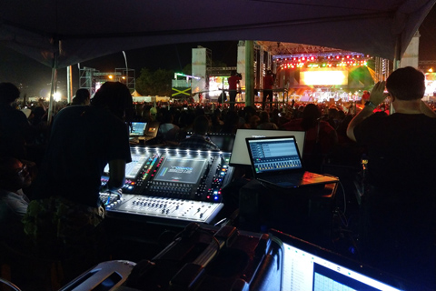 The SD12’s first outing was on the I Am Legend concert