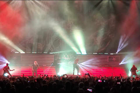 The bans toured the southern US states and up the East Coast