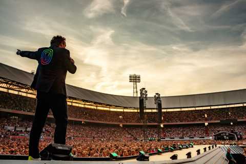 Marco Borsato played five nights at Rotterdam’s De Kuip stadium