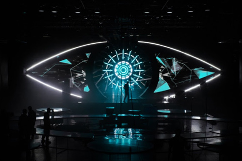 GLP’s LED fixtures were the main performers in the lightshow