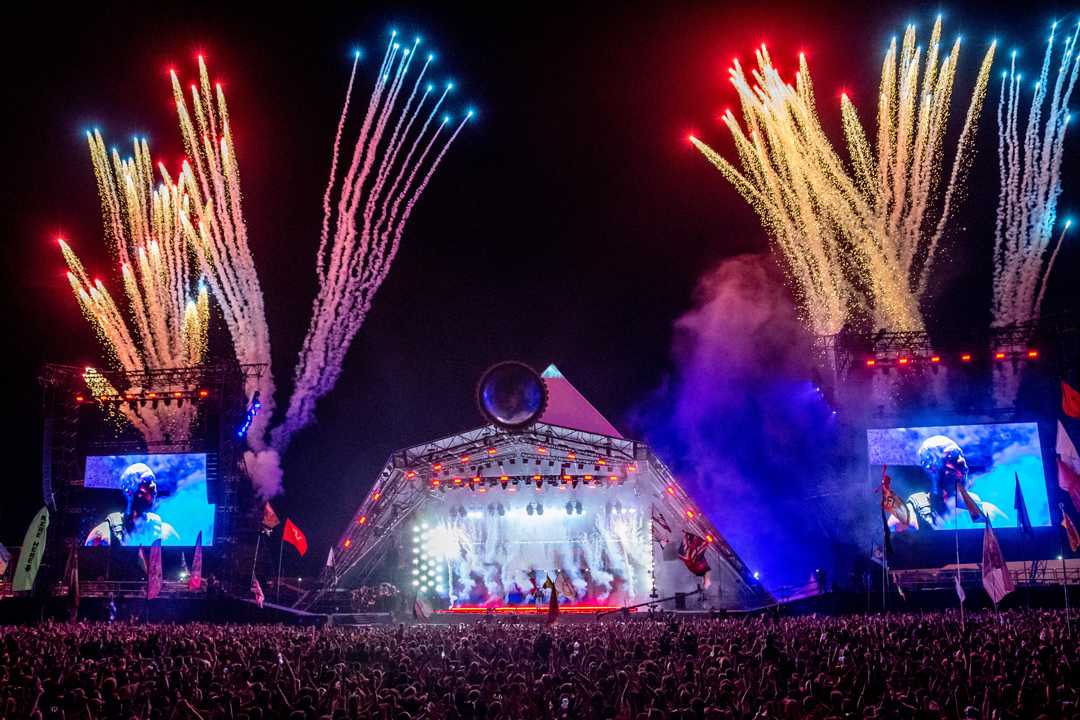 Stormzy headlined the Pyramid Stage