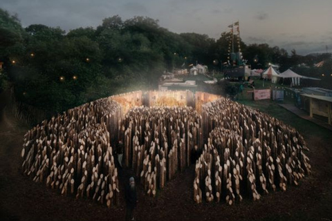 BEAM is an interactive, multi-sensory and experiential sculpture (photo: Mark Hadden)