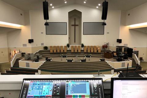 Golden Gate Cathedral in Memphis, Tennessee