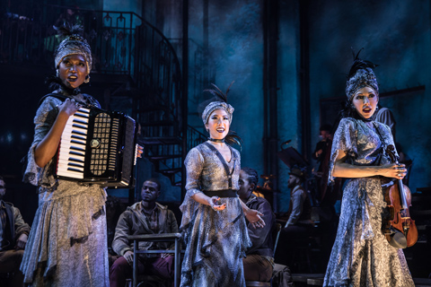 Hadestown on Broadway