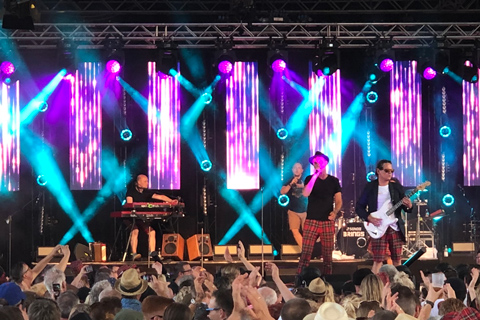 TSL’s Smarty MAX units were used at the Tanzbrunnen Open Air concert in Cologne